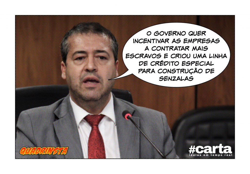 Quadrinsta – Governo Federal libera verbas para construção de senzalas