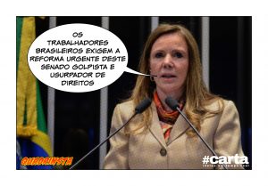 Quadrinsta - Trabalhadores aprovam urgência de reforma do Senado