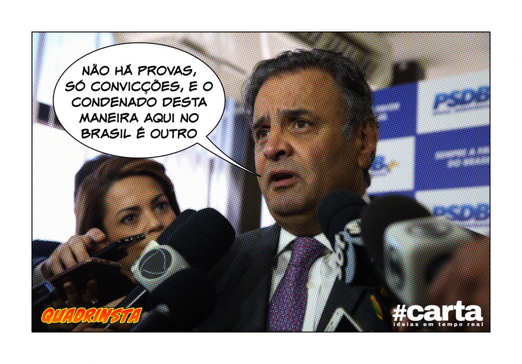 Quadrinsta – Delegado que não tem prova contra Aécio ganha vaga no STF