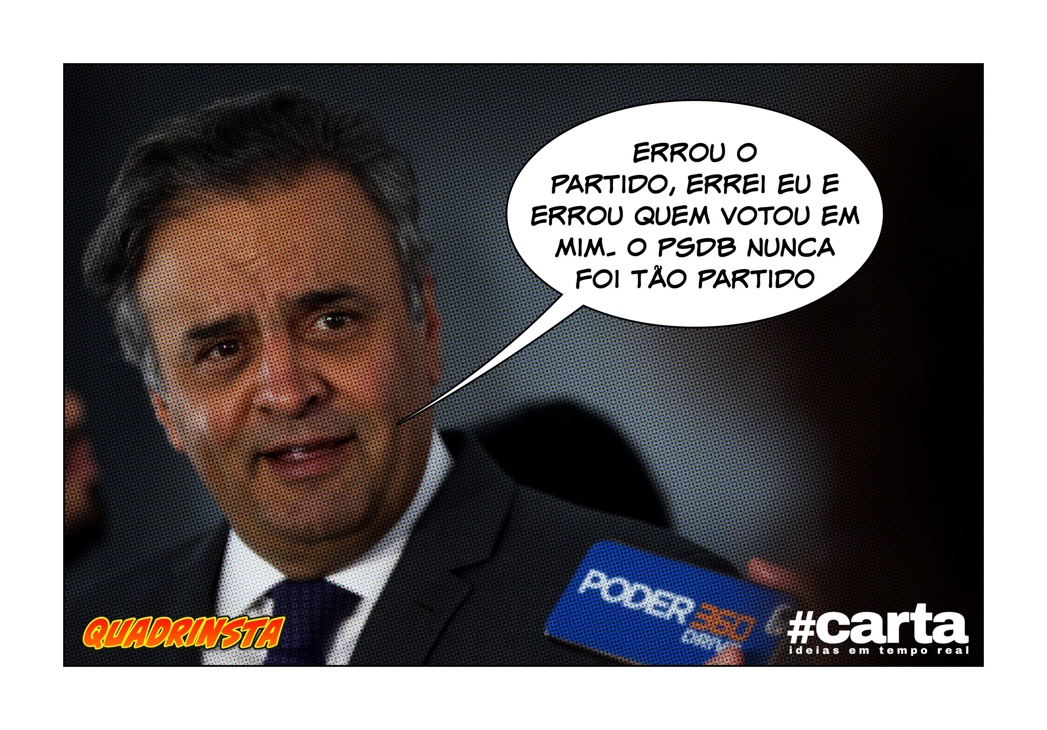 Quadrinsta – Propaganda “PSDB errou” acerta em cheio governo Temer