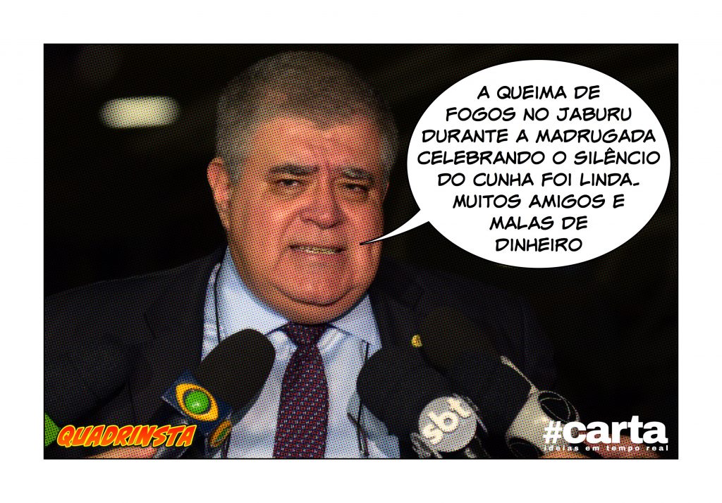 Quadrinsta – Delação de Cunha é negada e Brasília tem queima de fogos