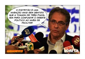 Quadrinsta - Distritão tem mais rejeição que tomada de três pinos