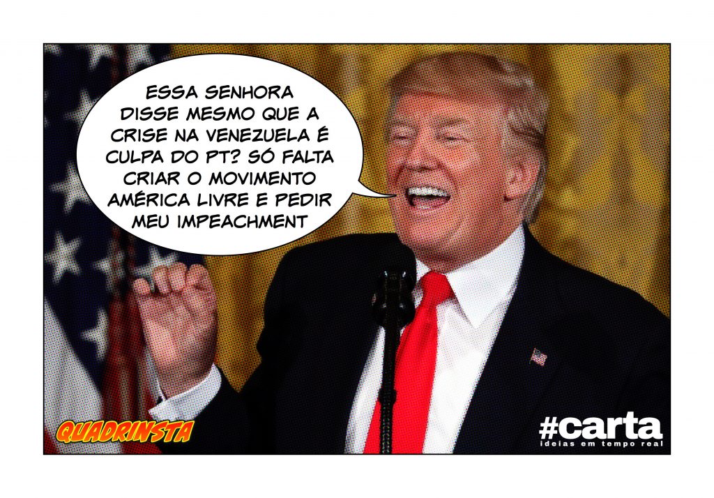 Quadrinsta – Janaína Paschoal ameaça Trump e quer novo impeachment