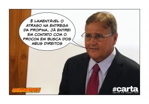 Quadrinsta - Políticos reclamam ao Procon por atraso de propina