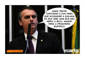 Quadrinsta - Jair Bolsonaro condena ovo a frigideira elétrica