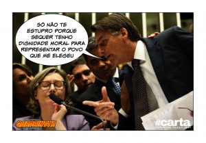 Quadrinsta - Jair Bolsonaro é condenado por estuprar dignidade humana