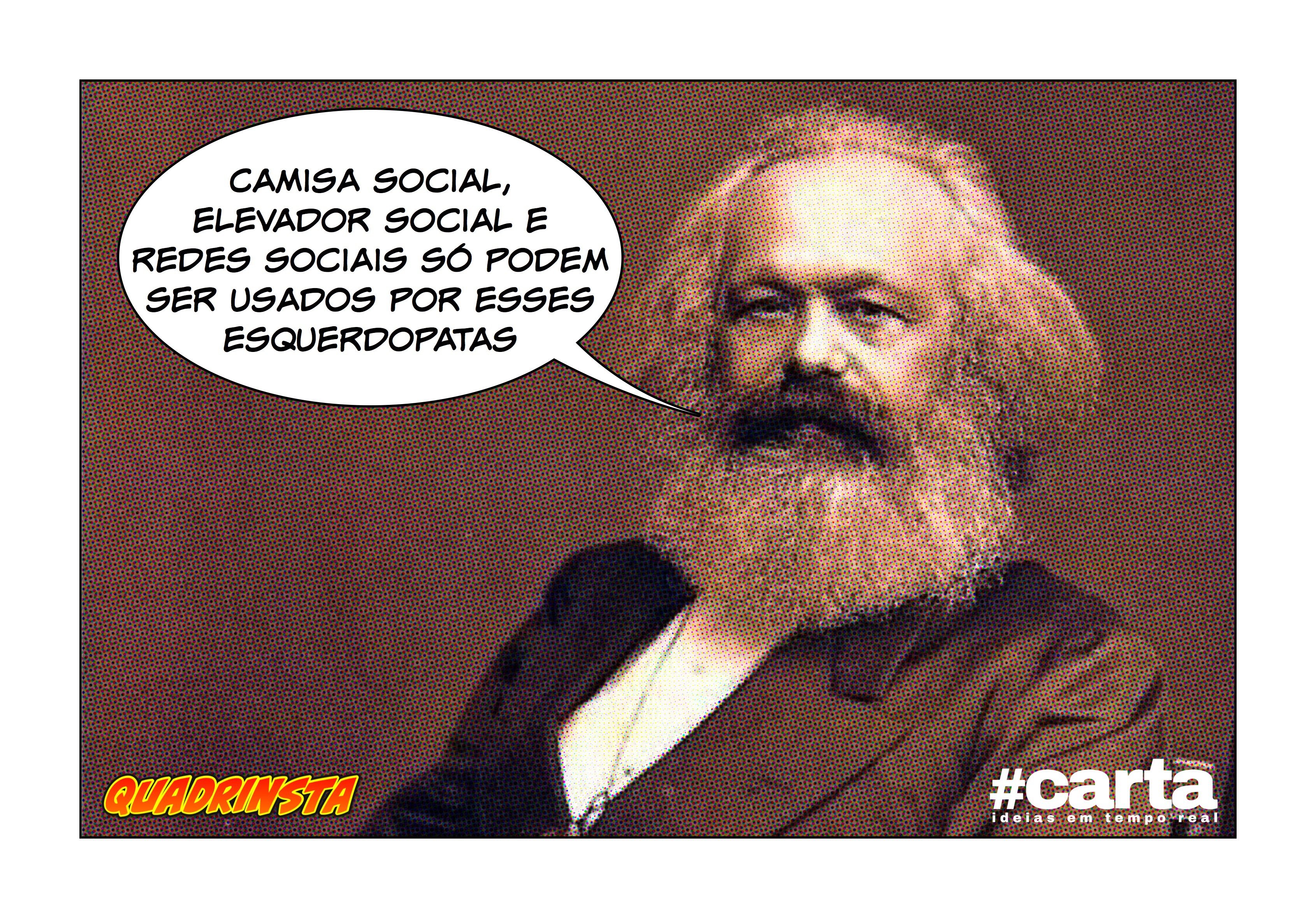 Quadrinsta – Redes sociais exigem cadastro na Internacional Comunista