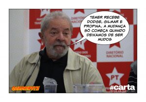 Quadrinsta - Dodge muda posse, Temer muda meta e panelas seguem mudas