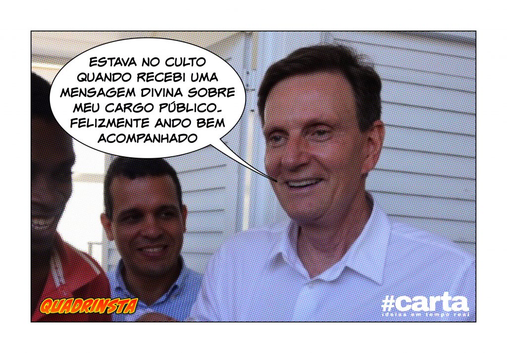 Quadrinsta – Mensagem divina lembra a Crivella que é prefeito do RJ