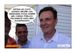 Quadrinsta - Mensagem divina lembra a Crivella que é prefeito do RJ