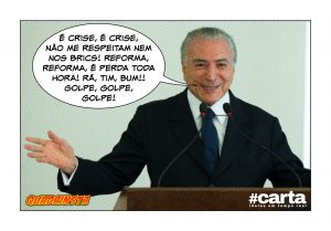 Quadrinsta - Temer comemora aniversário de golpe com negócio da China