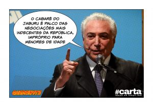 Quadrinsta - Jaburu deixa de ser Palácio e recebe alcunha de cabaré