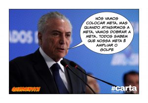 Quadrinsta - Temer eleva meta e falta impeachment para repetir Dilma