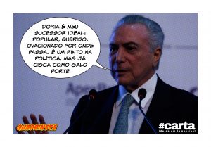 Quadrinsta - Galinha dos ovos de ouro, Doria é sondado por DEM e PMDB