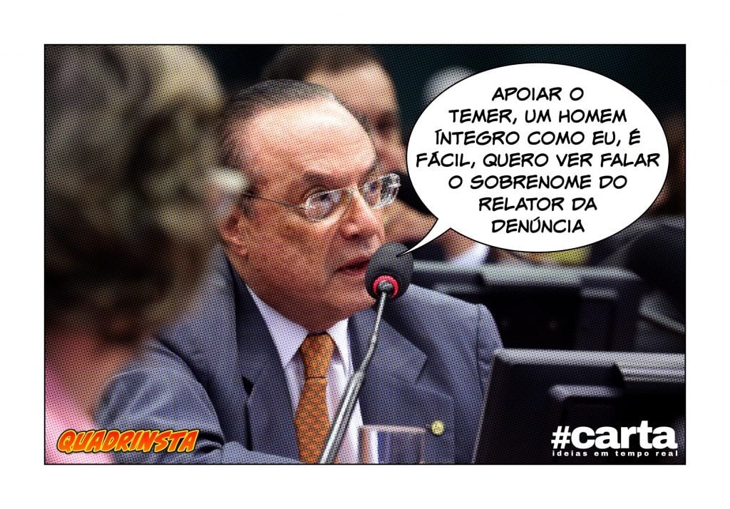 Quadrinsta – Maluf: “Mais difícil falar Abi-Ackel que absolver Temer”