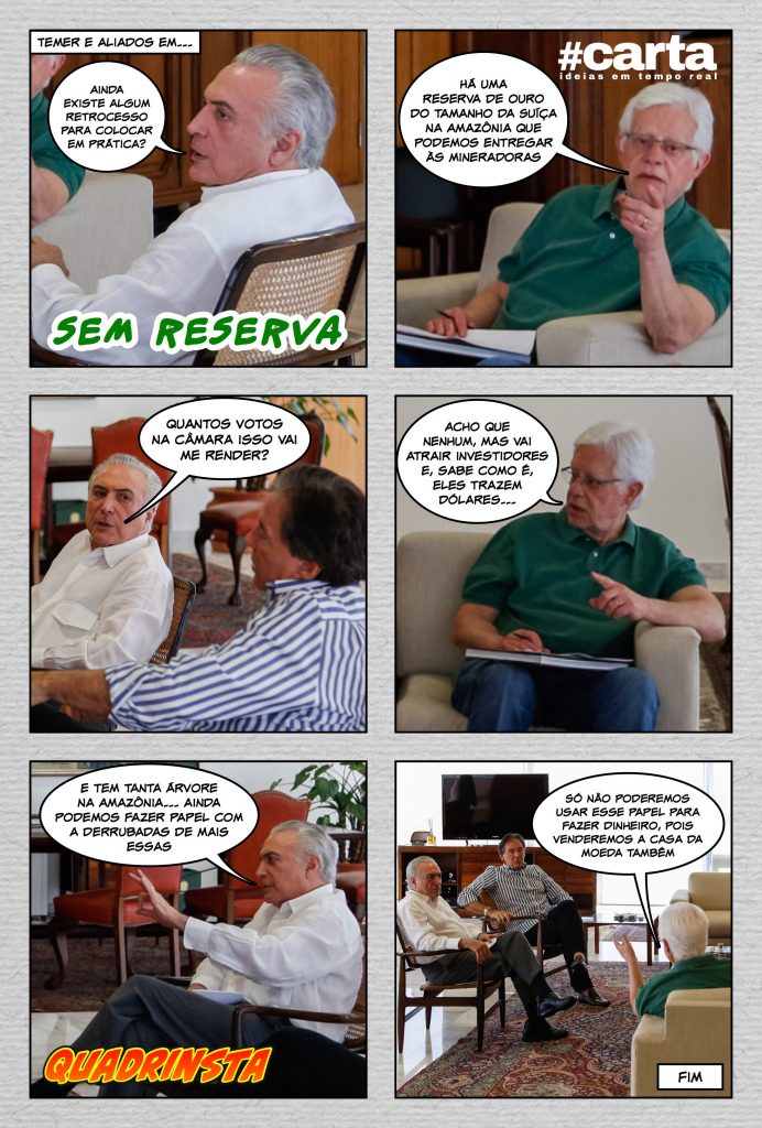 Semana em Quadrinsta – Sem reserva