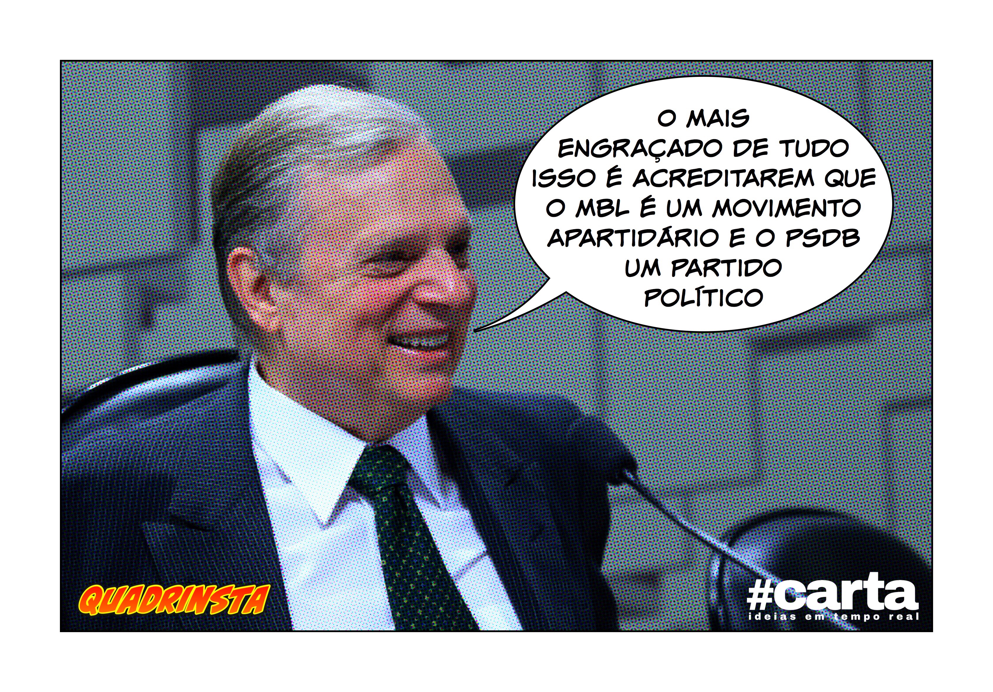 Quadrinsta – Fusão MBL-PSDB cria maior companhia de humor do Brasil