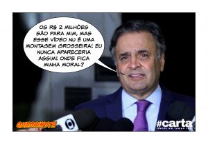 Quadrinsta - Joesley anexa vídeo com Aécio nu: