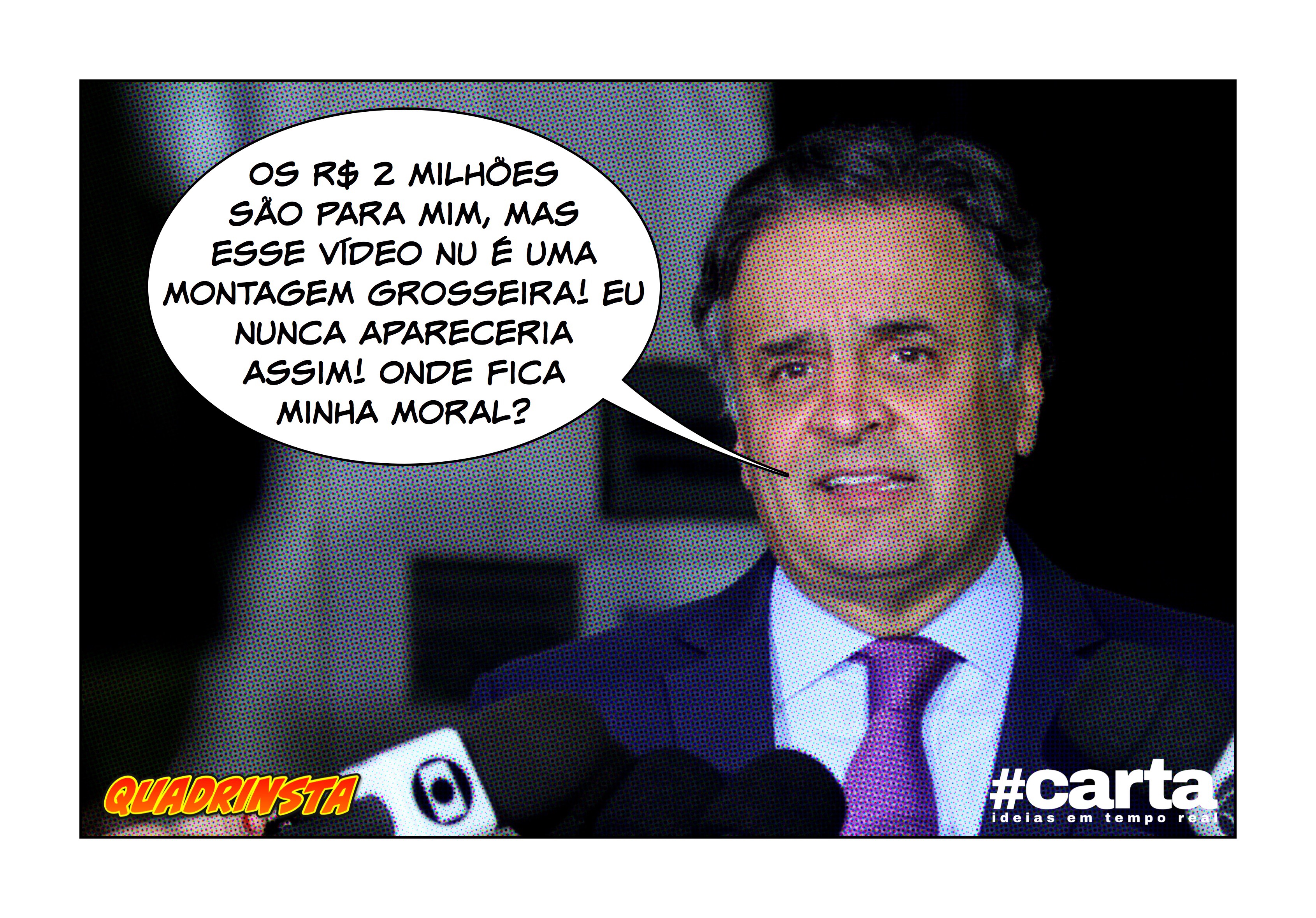 Quadrinsta – Joesley anexa vídeo com Aécio nu: “Só assim para chocar”