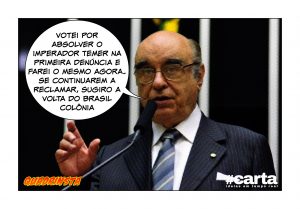 Quadrinsta - Relator de denúncia quer Sua Majestade Imperial aclamada