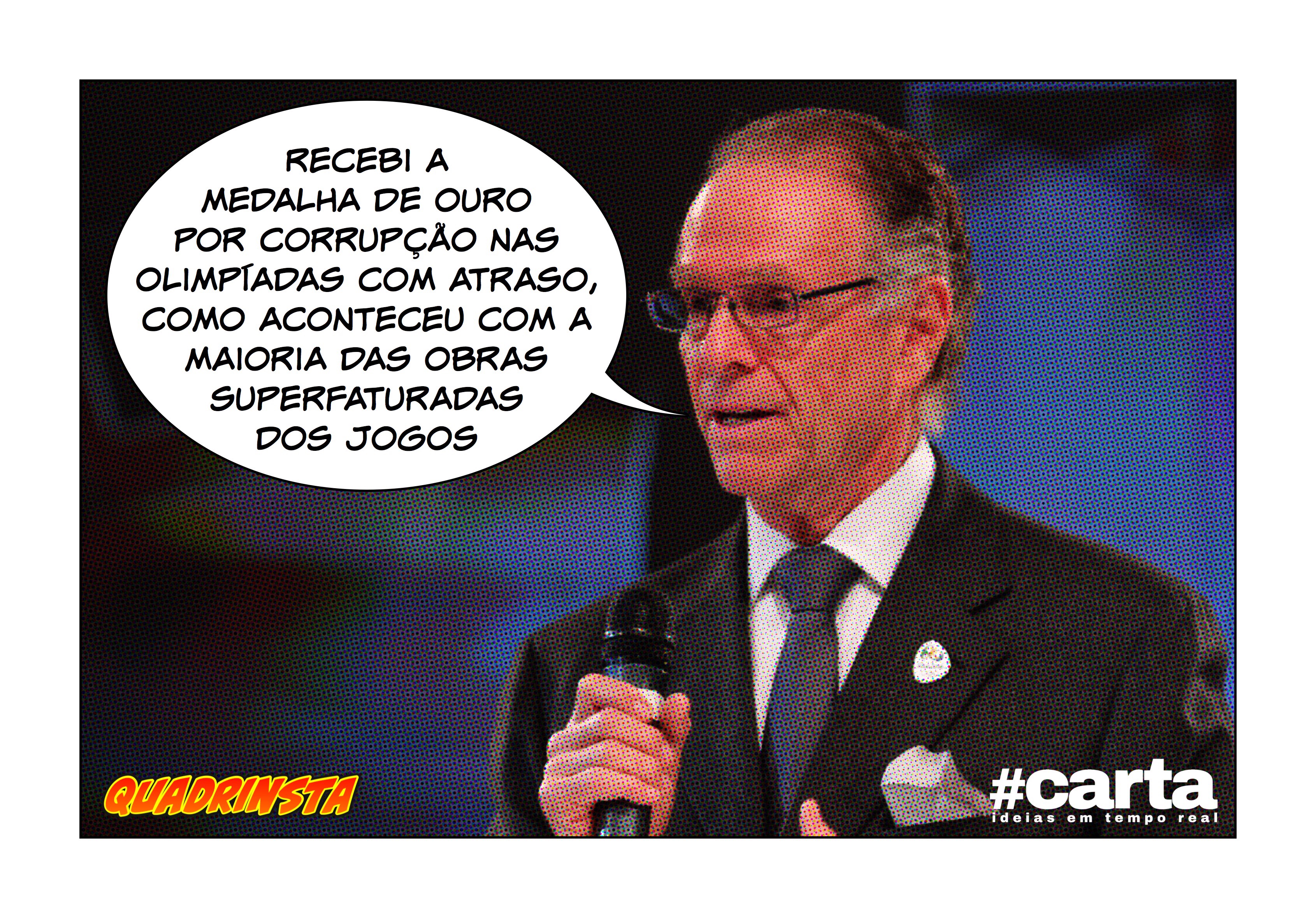 Quadrinsta – Brasil atrasa entrega de medalha por corrupção a Nuzman