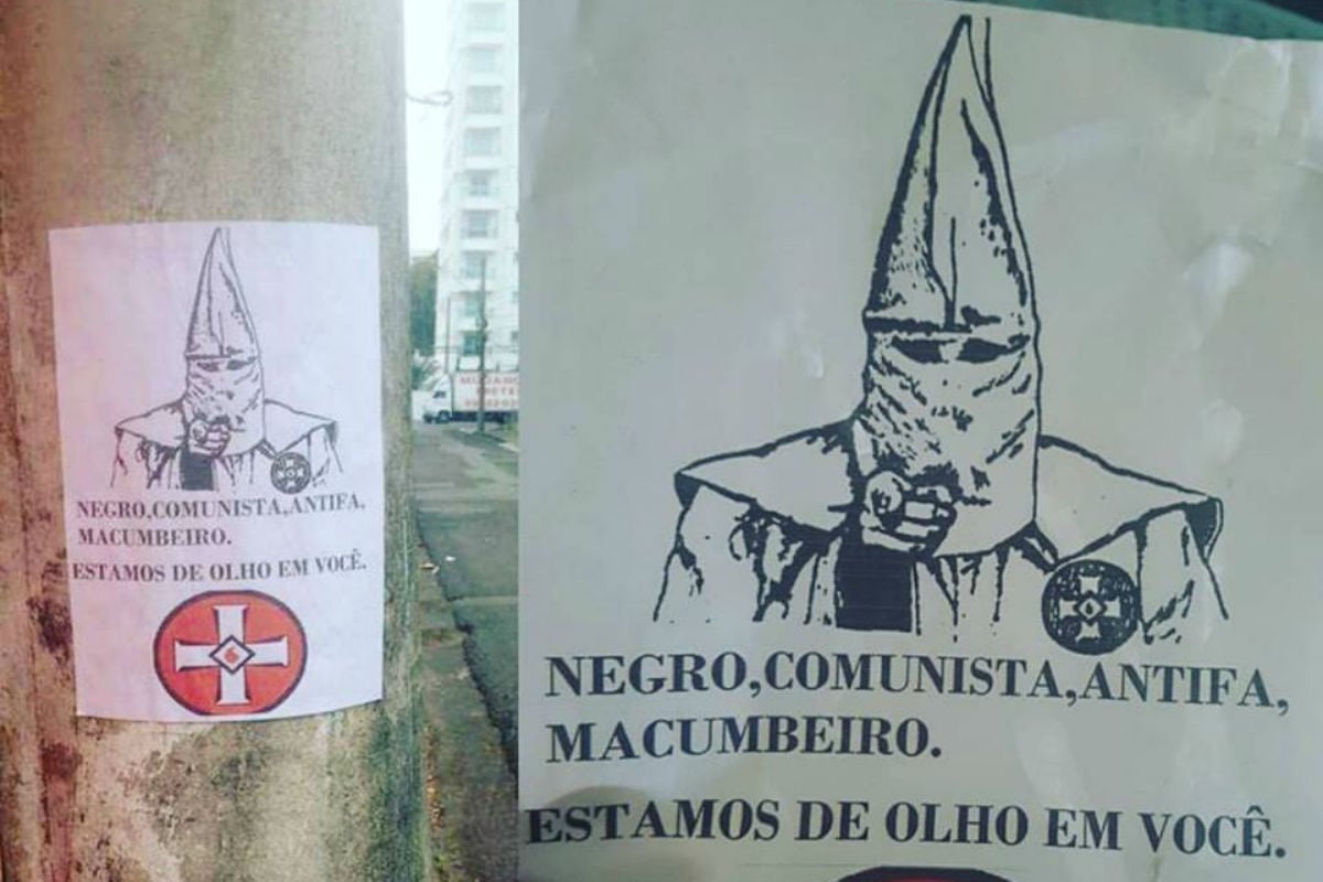 Advogado negro é alvo de ataques racistas com símbolo da Ku Klux Klan
