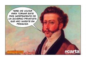 Quadrinsta - Cientista brasileiro quer clonar Dom Pedro I por verbas