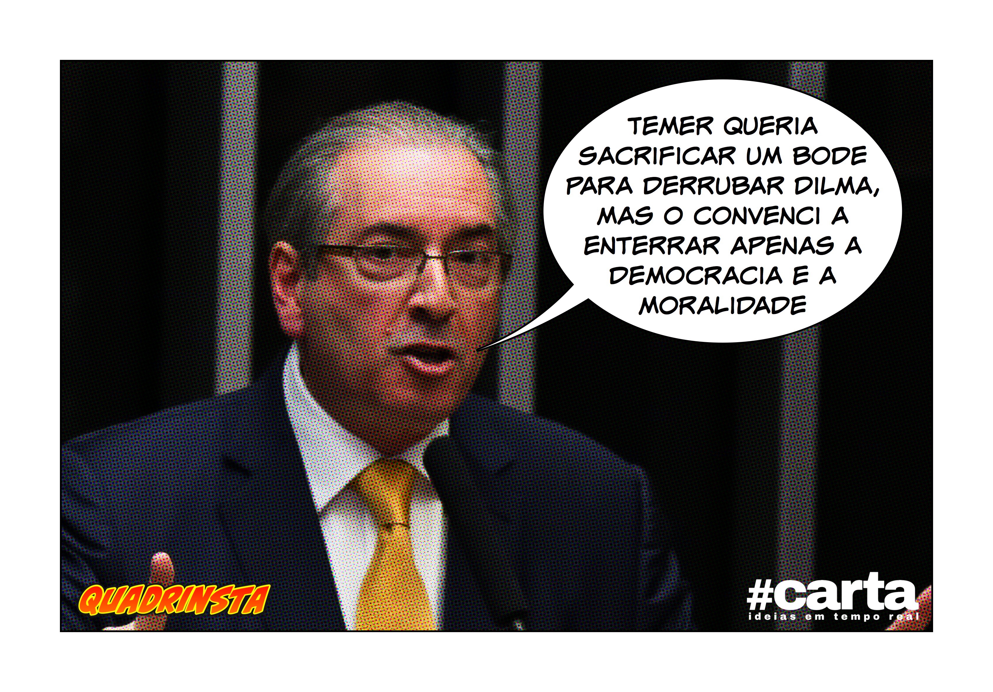 Quadrinsta – Rito contra Dilma envolveu sacrifício da moralidade