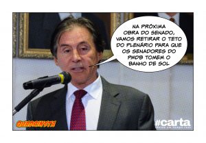 Quadrinsta - Senado perderá teto para banho de sol de bancada do PMDB