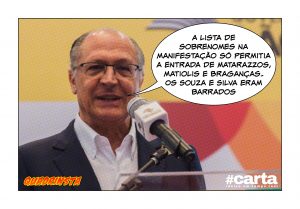 Quadrinsta - Manifestação em SP tem lista de sobrenomes na entrada
