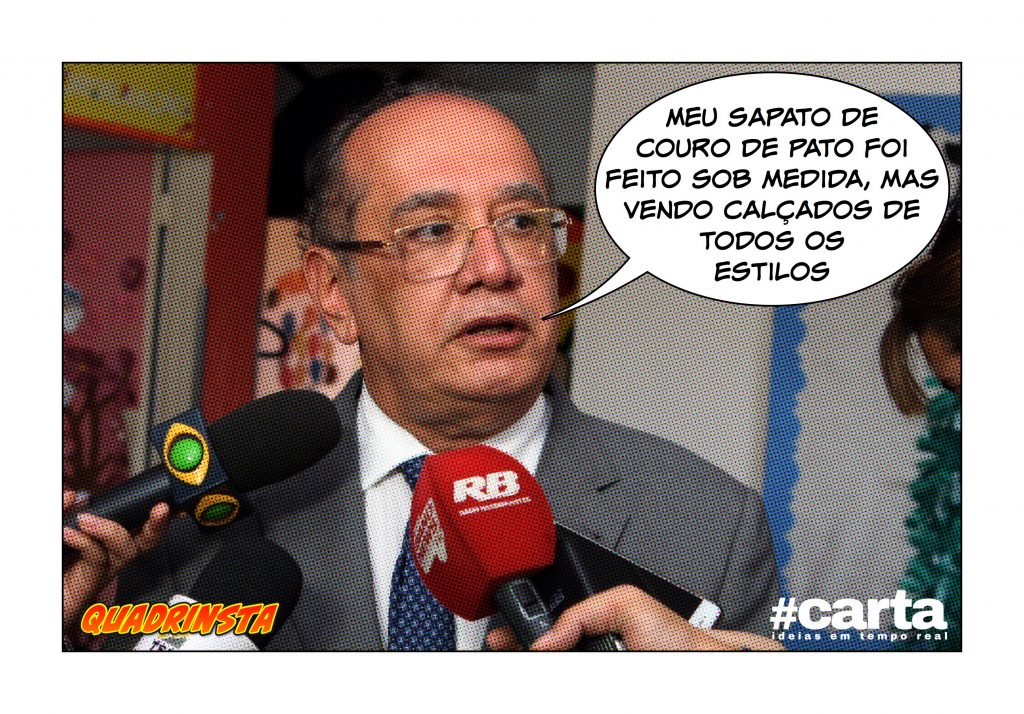 Quadrinsta – Gilmar abre sapataria após pedir “humildade” ao Supremo