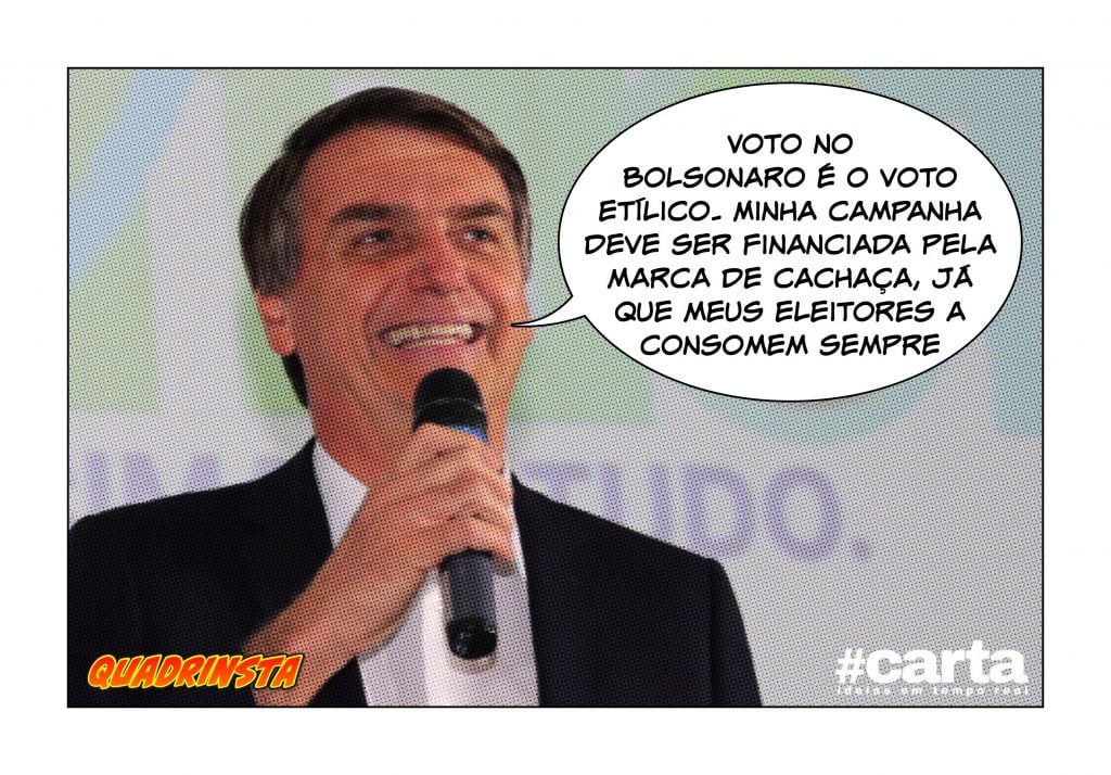 Quadrinsta – Para homenagear eleitores, Bolsonaro assume número 51