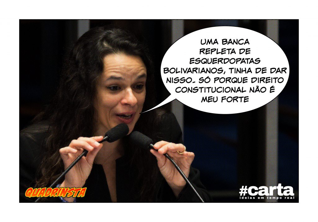 Quadrinsta – Janaína Paschoal condena ‘lanterna’ em concurso: “Golpe!”