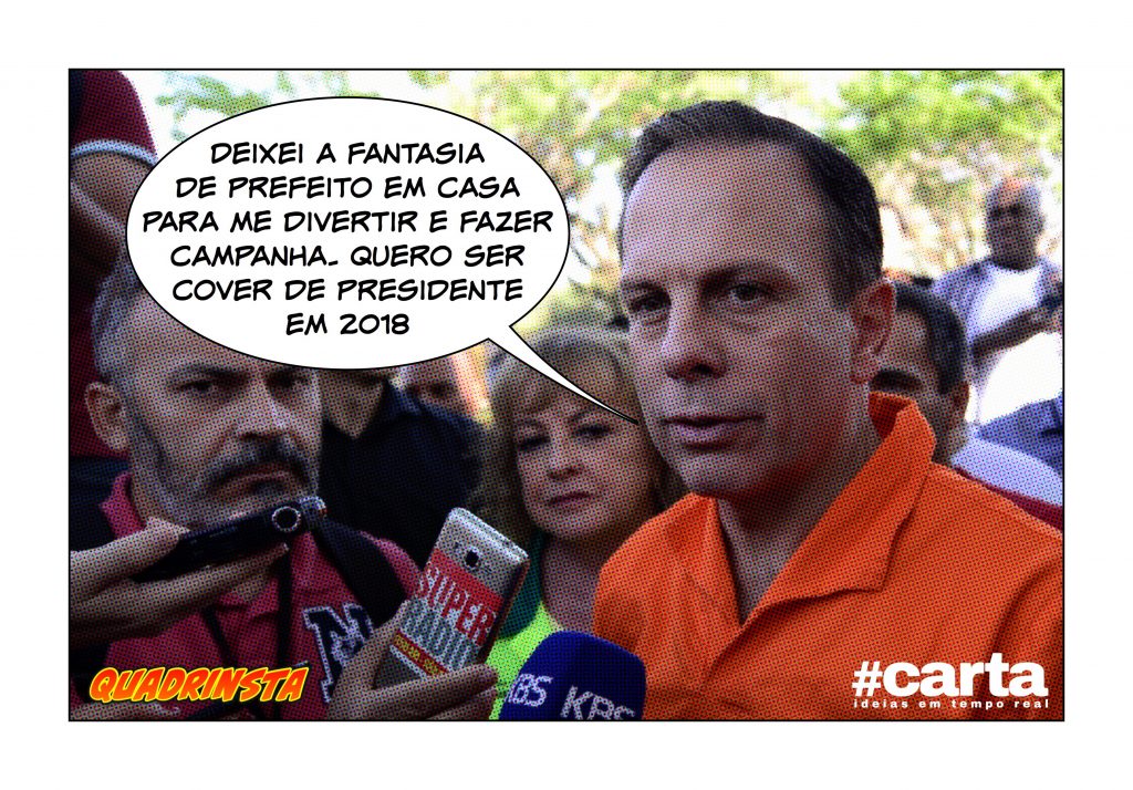Quadrinsta – Doria vai de operário ao RiR para cover de Village People