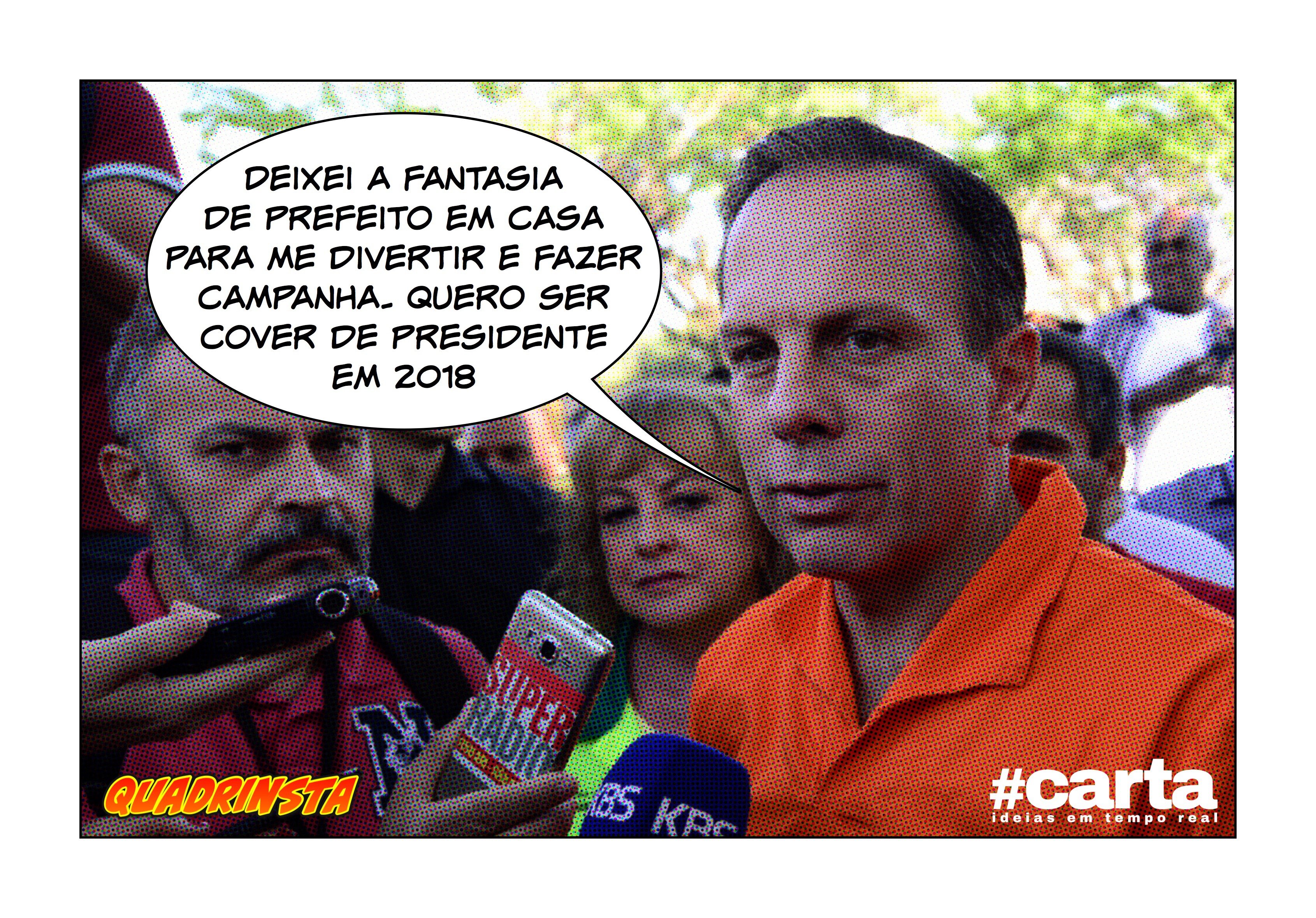 Quadrinsta – Doria vai de operário ao RiR para cover de Village People
