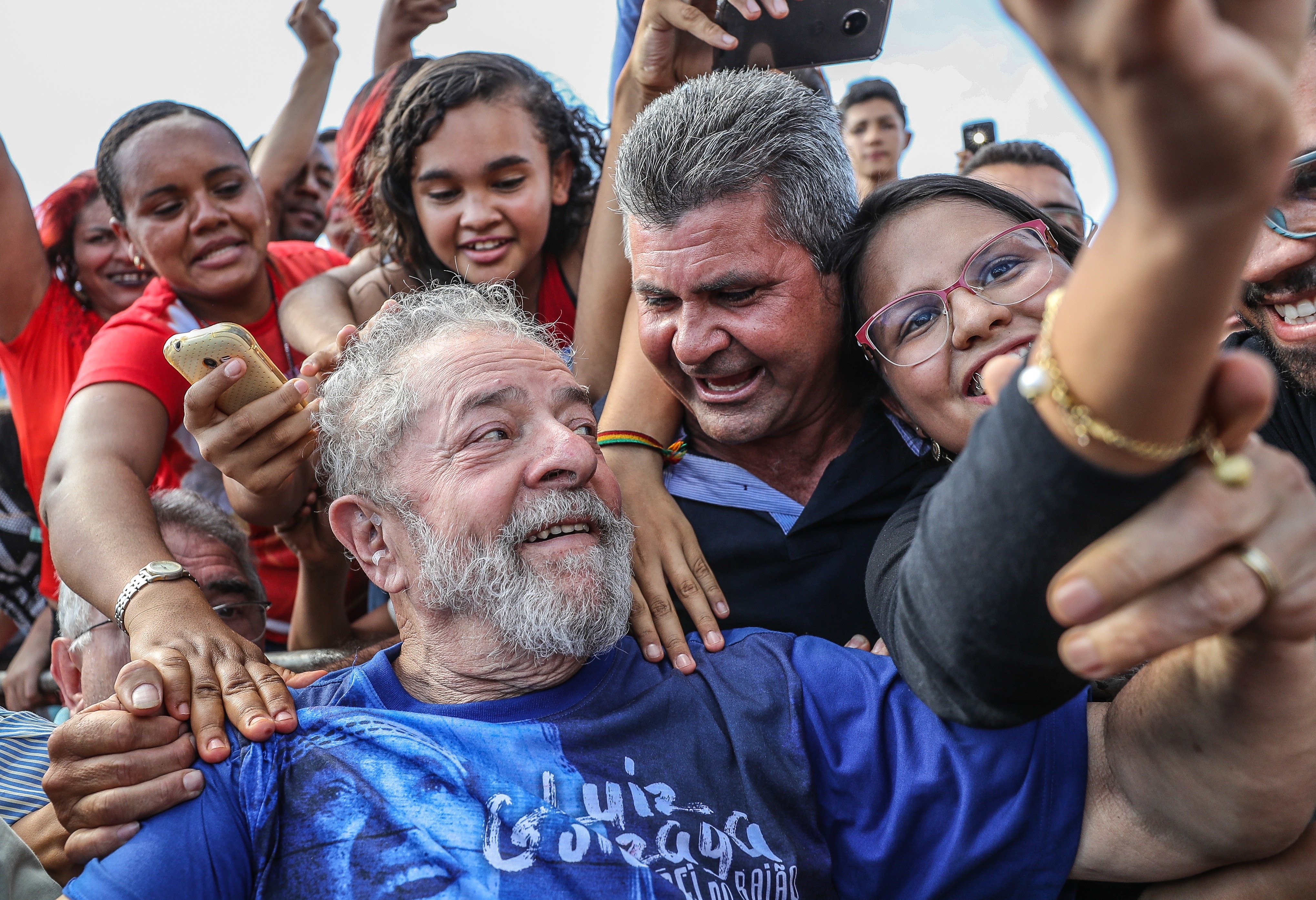 Lula em Inhuma, no Piauí: ele encara nova denúncia 