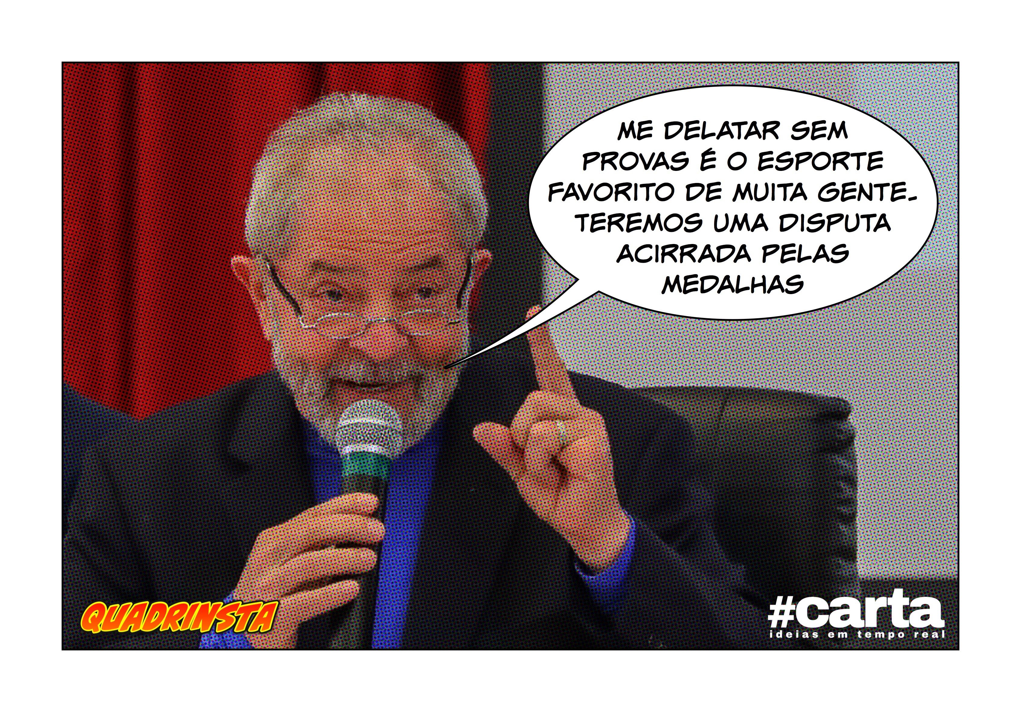 Quadrinsta – Denunciar Lula vira esporte olímpico