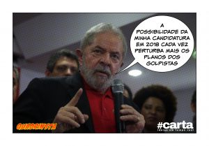 Quadrinsta - Lula é denunciado por perturbação da ordem golpista