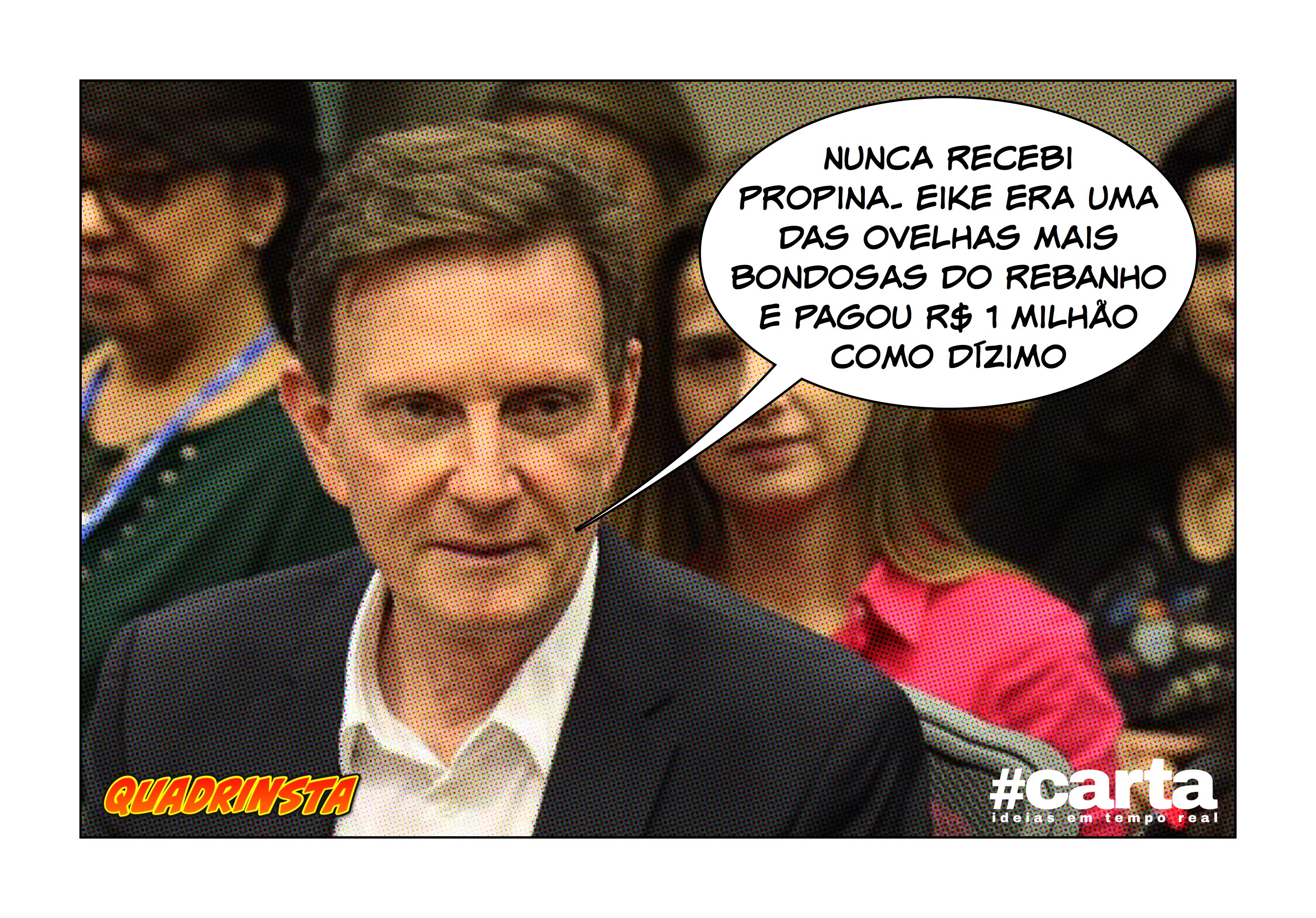 Quadrinsta – Eike delata propina e Crivella se defende: “Era dízimo”