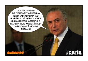 Quadrinsta - Após Moreira e Padilha, governo mantém horário de verão