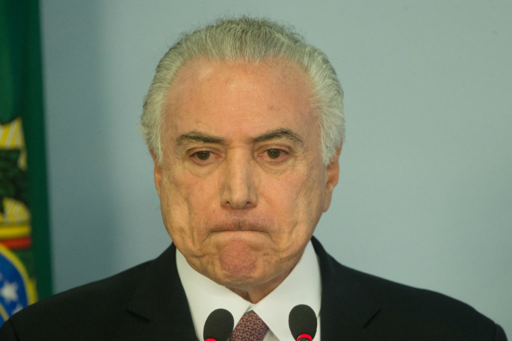 Após denúncias, só 3,4% avaliam governo Temer positivamente