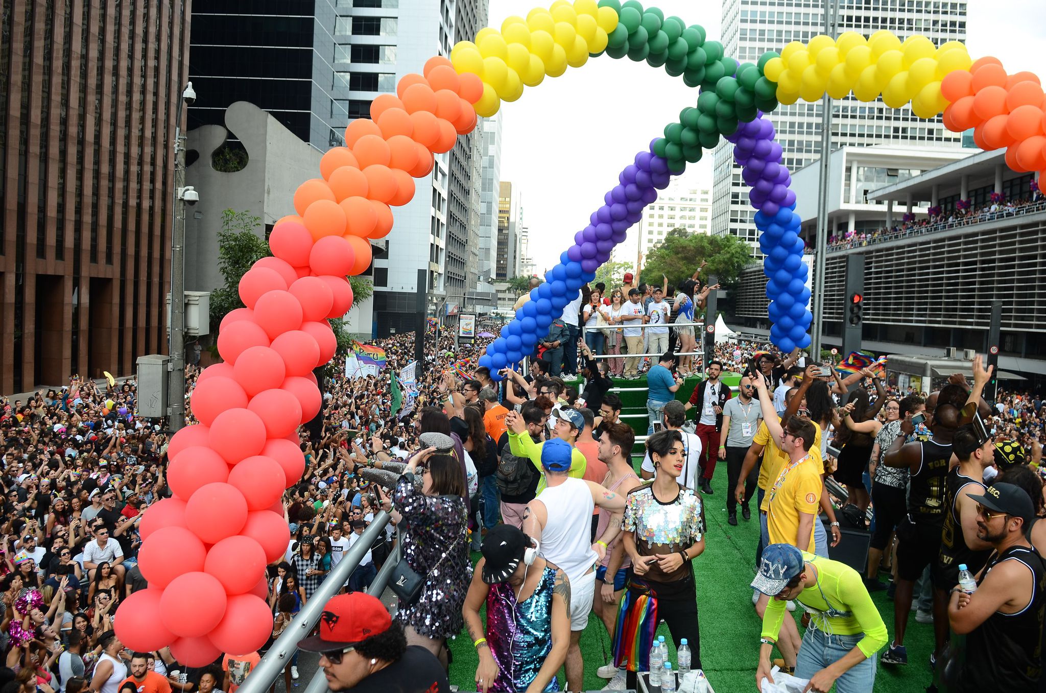 Parada gay em São Paulo: a 