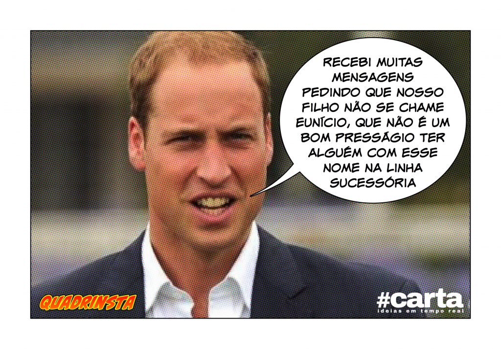 Quadrinsta – Ingleses pedem que sucessor do trono não se chame Eunício