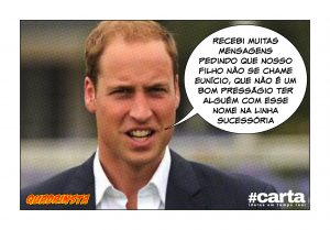 Quadrinsta - Ingleses pedem que sucessor do trono não se chame Eunício