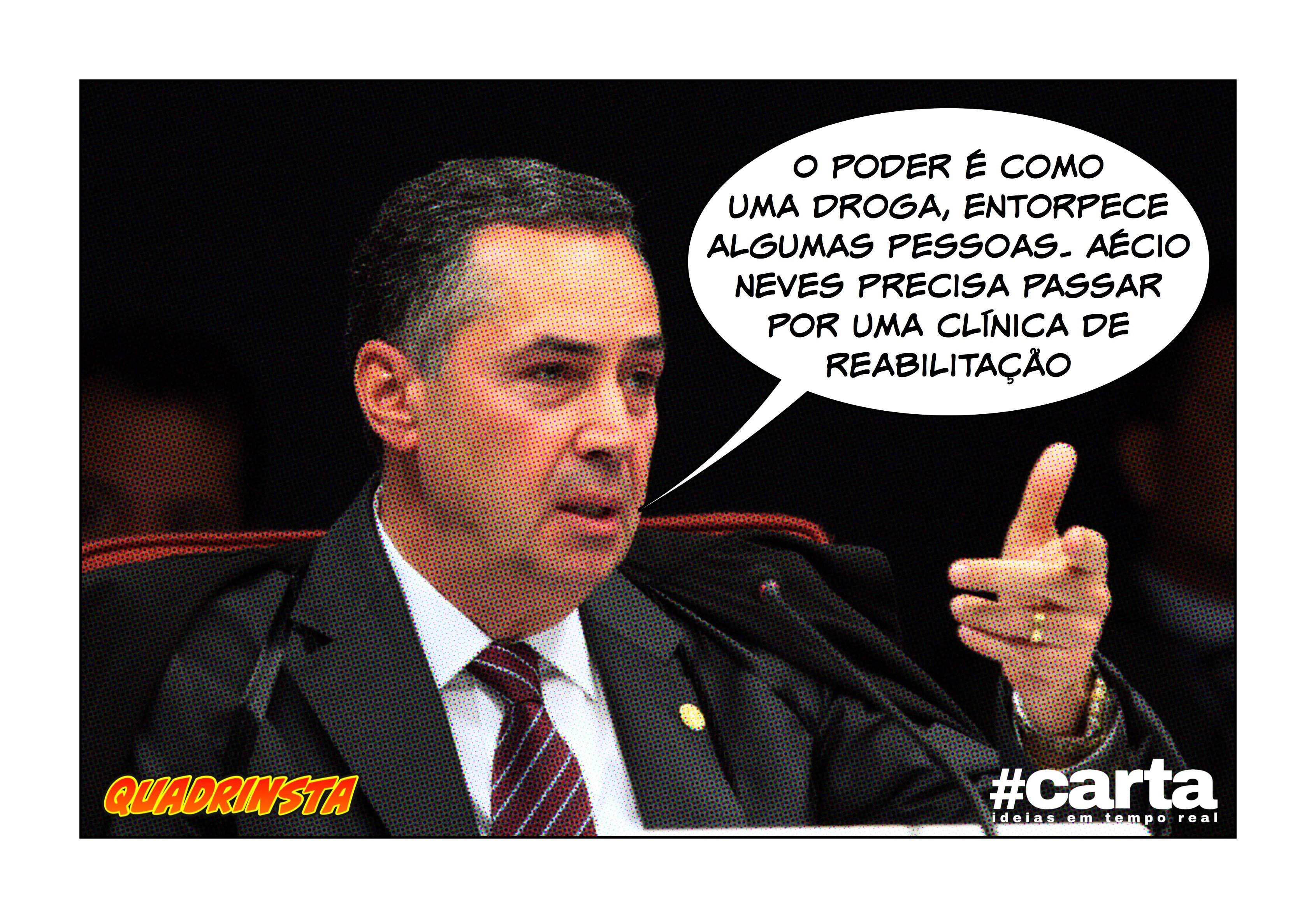 Quadrinsta – Supremo condena Aécio a clínica para se afastar do poder