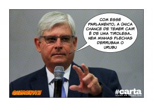 Quadrinsta - Janot pede Temer na tirolesa do RiR: