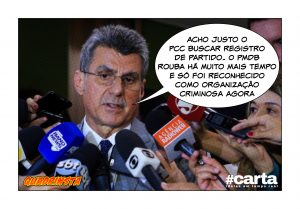 Quadrinsta - PCC entra com pedido de registro de partido no TSE