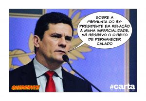 Quadrinsta - Lula pergunta e Moro se reserva o direito de ficar calado