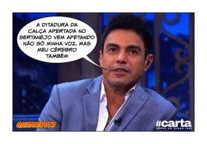 Quadrinsta - Ditadura da calça apertada afeta cérebro de Zezé