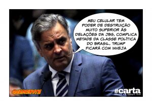 Quadrinsta - EUA recebem arma de destruição em massa: celular de Aécio